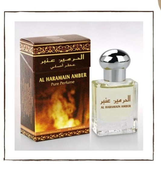 Al Haramain AMBER Perfume Roll-On Attar Free from ALCOHOL